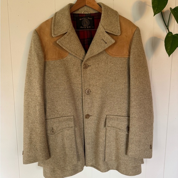 Vintage - Tan and Cream Western Jacket